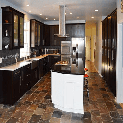 10 X 10 Kitchen Cabinets Ebony Shaker Home Magic Llc