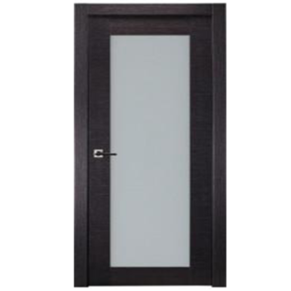 Avanti 207 Vetro Black Apricot Interior door slab