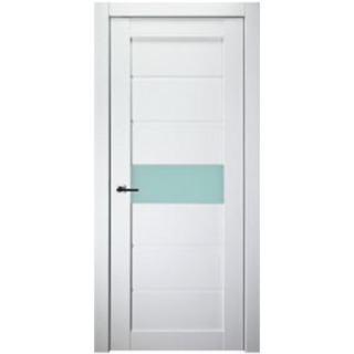 Edna Vetro Bianco Noble Interior door slab