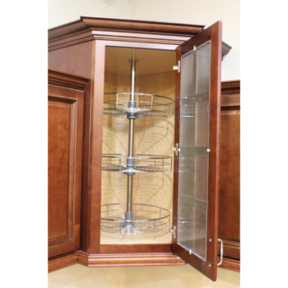 Wall Corner Lazy Susan