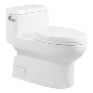 Modern Robin ONE-PIECE CERAMIC TOILET WITH LOW WATER CONSUMPTION DUAL FLUSH SYSTEM