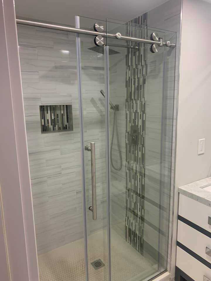 Frameless sliding glass shower doors are the best option to install in ...
