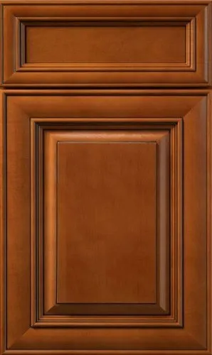 Hudson IN HERITAGE BROWN STAIN WITH CHOCOLATE GLAZE - Wolf Classic Cabinets