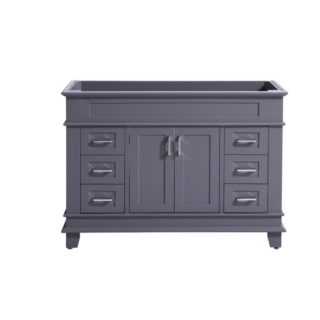 42″ Classic Single sink Vanity solid wood in Gray color